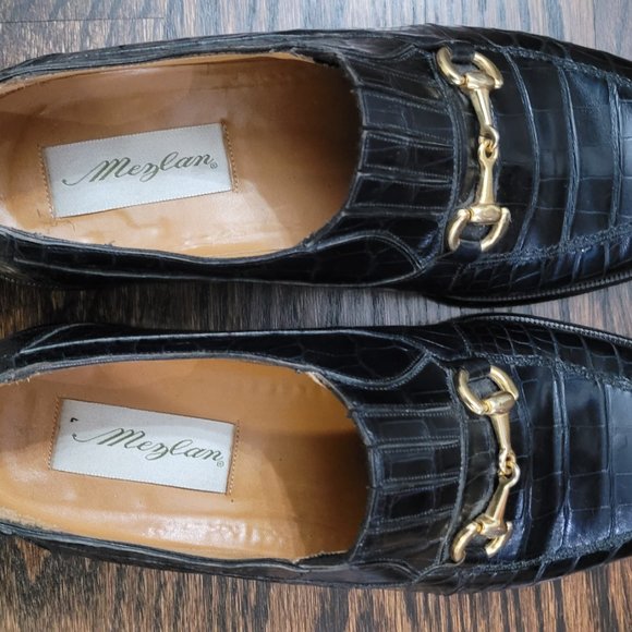 Mezlan alligator shoes Size 9.5M main image 4